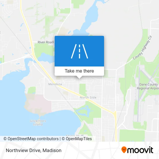 Northview Drive map