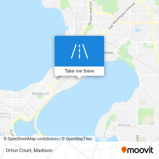 Orton Court map