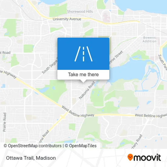 Ottawa Trail map