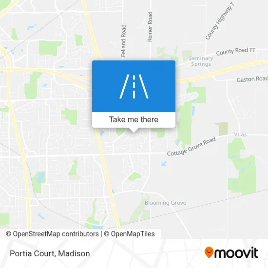 Portia Court map