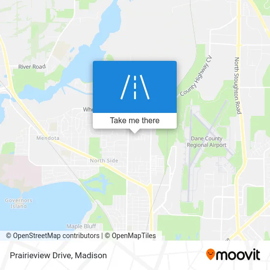 Prairieview Drive map