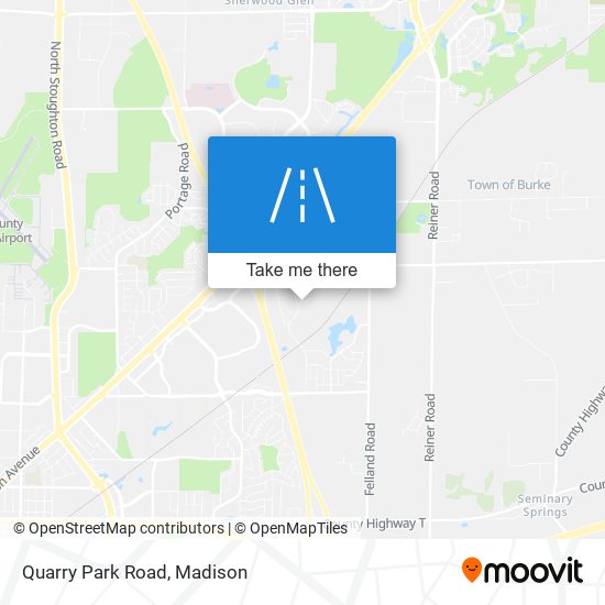 Mapa de Quarry Park Road