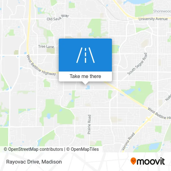 Rayovac Drive map