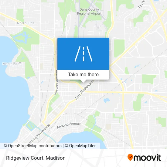 Mapa de Ridgeview Court