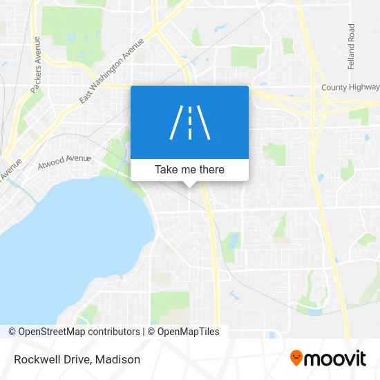 Rockwell Drive map