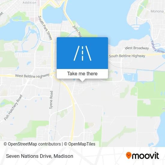 Seven Nations Drive map