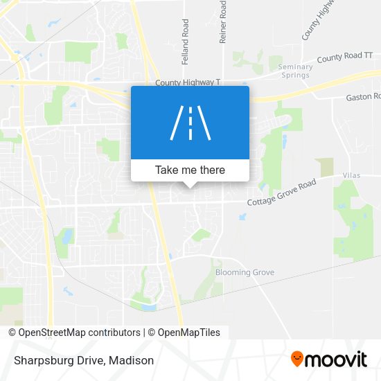 Mapa de Sharpsburg Drive