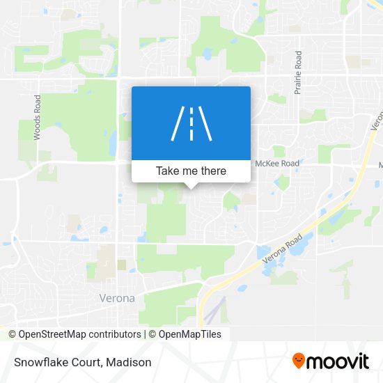 Mapa de Snowflake Court