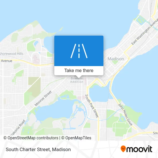 South Charter Street map