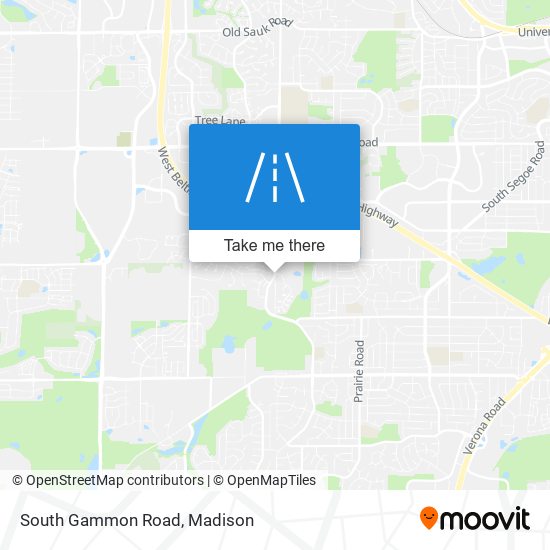 South Gammon Road map