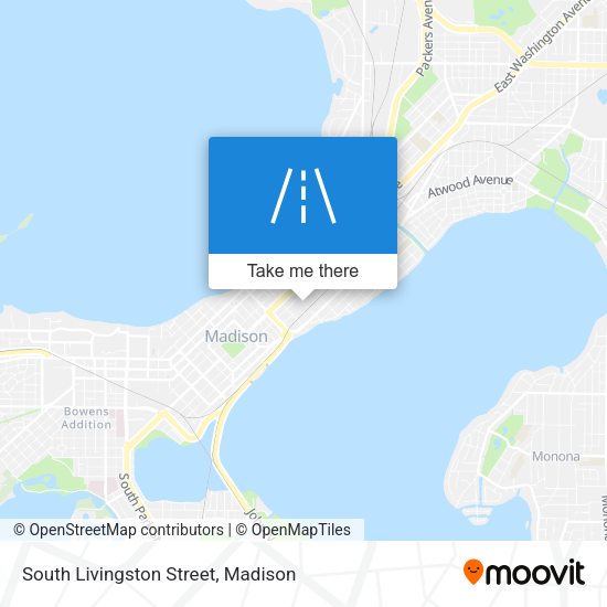Mapa de South Livingston Street
