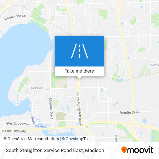 Mapa de South Stoughton Service Road East