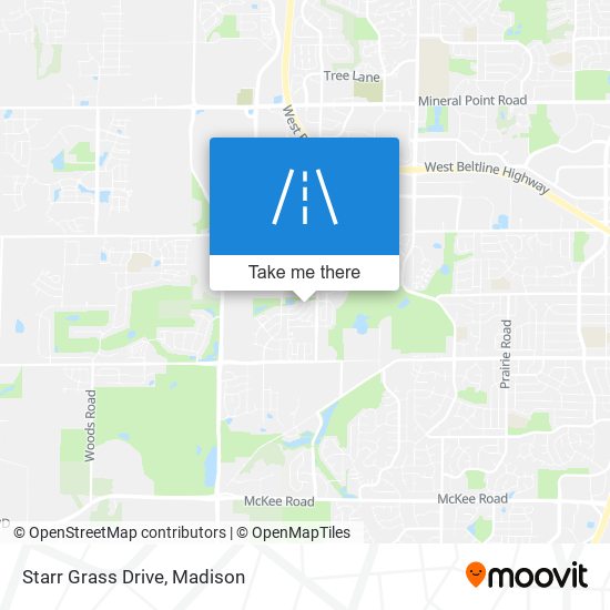 Starr Grass Drive map