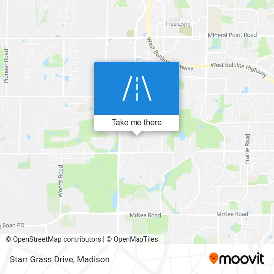 Starr Grass Drive map
