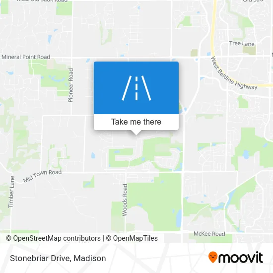 Stonebriar Drive map