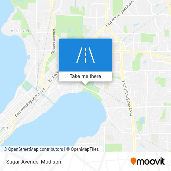 Sugar Avenue map