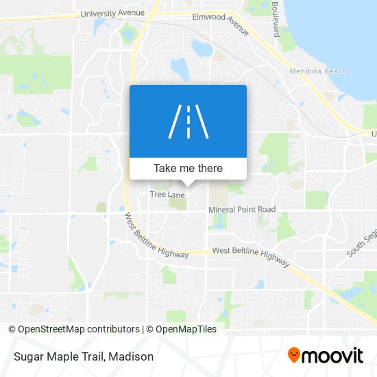 Mapa de Sugar Maple Trail