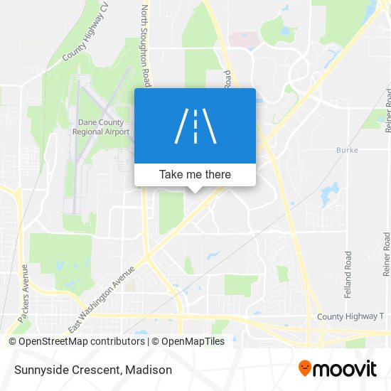 Sunnyside Crescent map