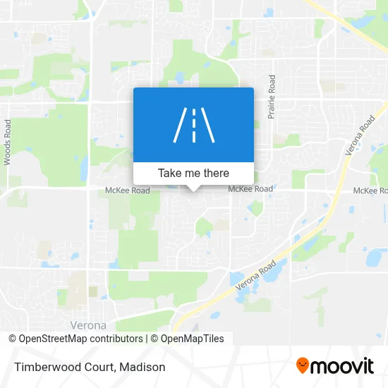 Timberwood Court map