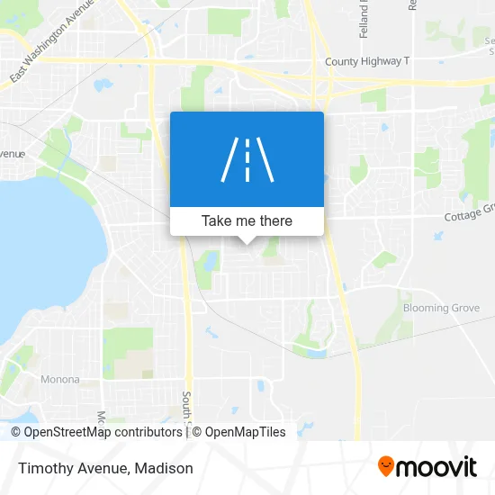 Timothy Avenue map