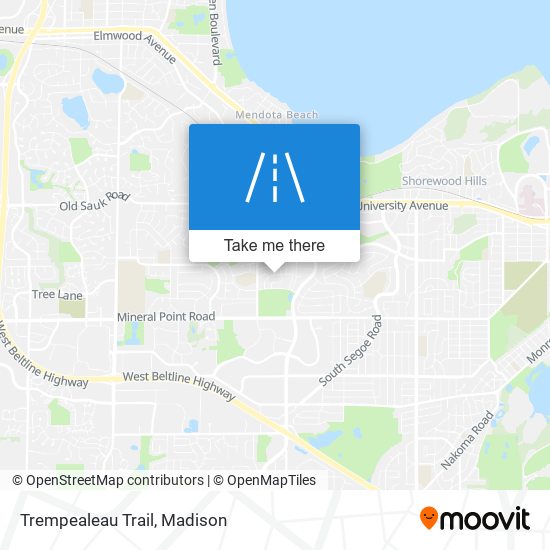 Trempealeau Trail map