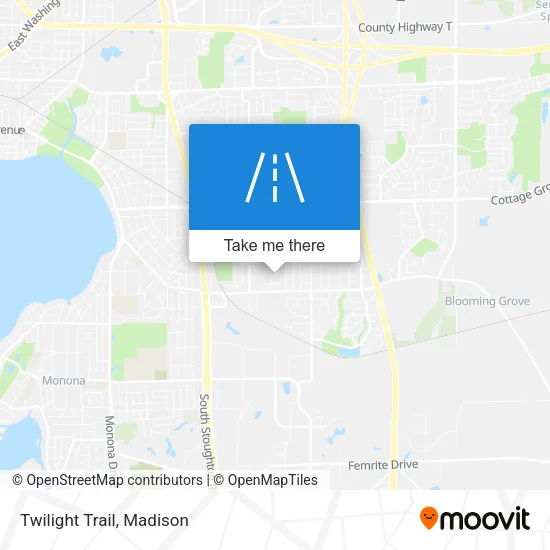 Twilight Trail map