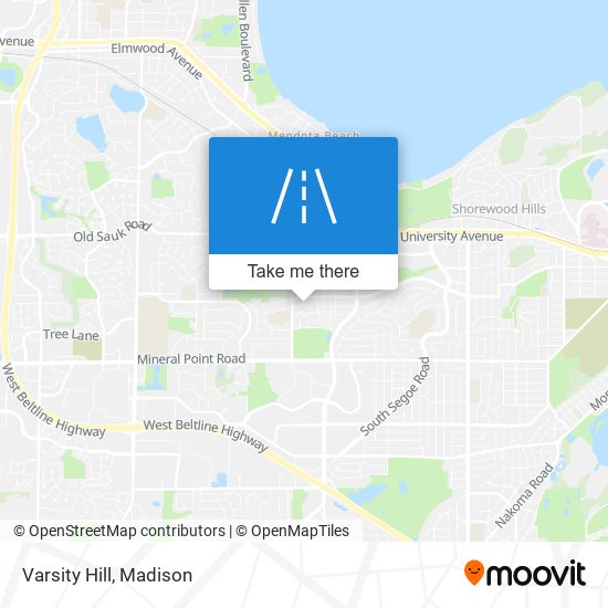 Varsity Hill map