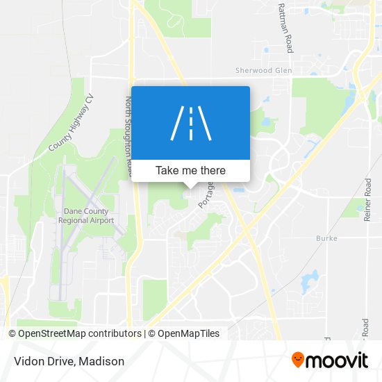 Vidon Drive map