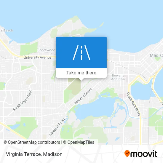 Virginia Terrace map