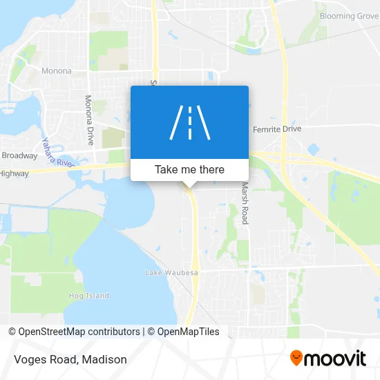 Voges Road map