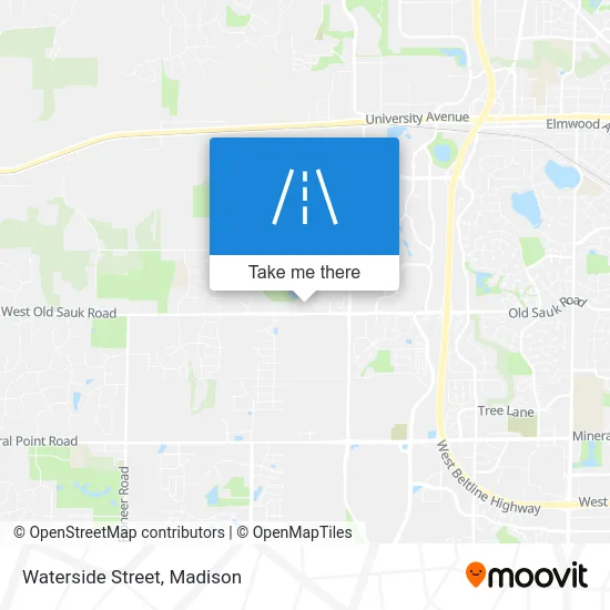 Waterside Street map