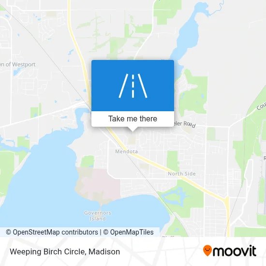 Weeping Birch Circle map