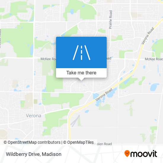 Wildberry Drive map