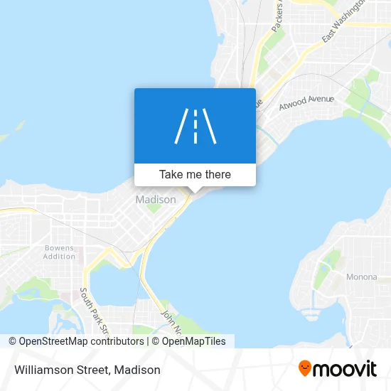Williamson Street map