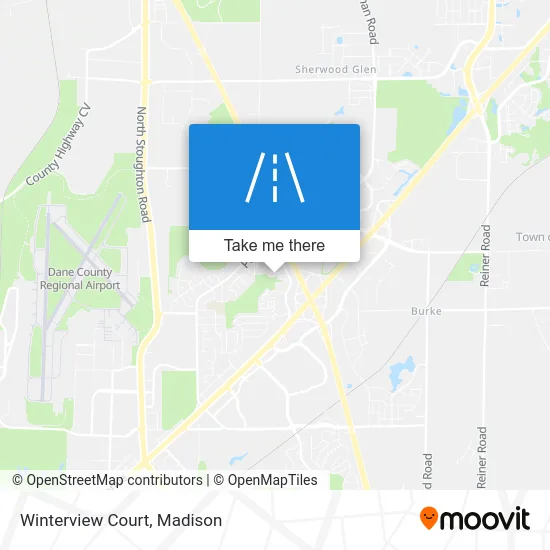 Winterview Court map