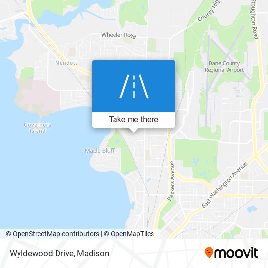 Wyldewood Drive map