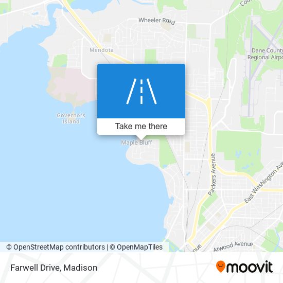 Mapa de Farwell Drive