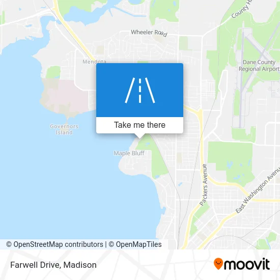 Farwell Drive map