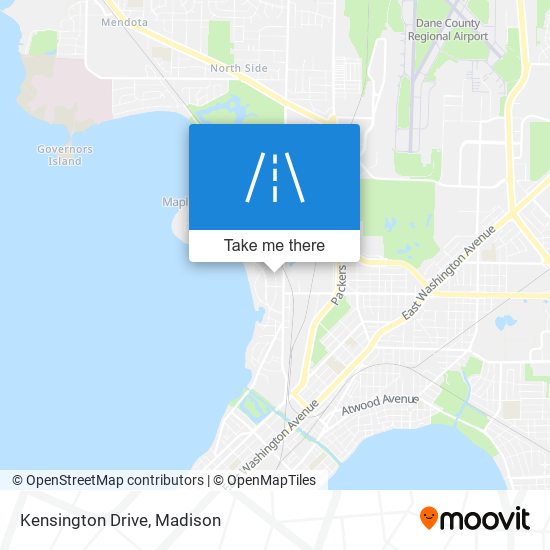 Mapa de Kensington Drive