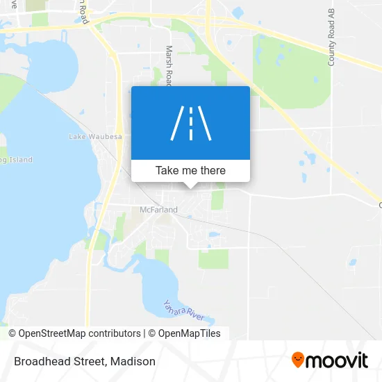 Broadhead Street map