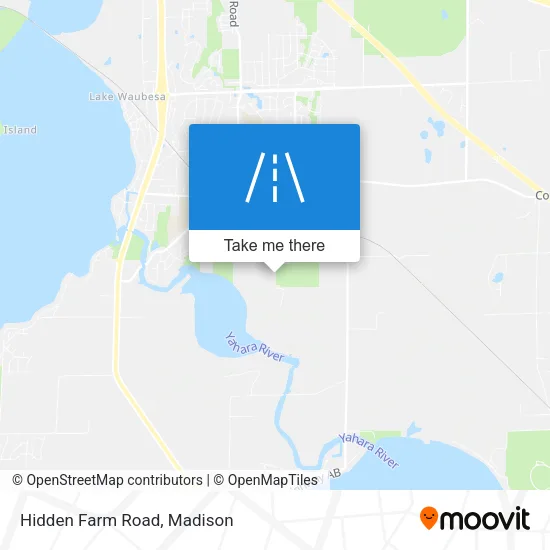 Hidden Farm Road map