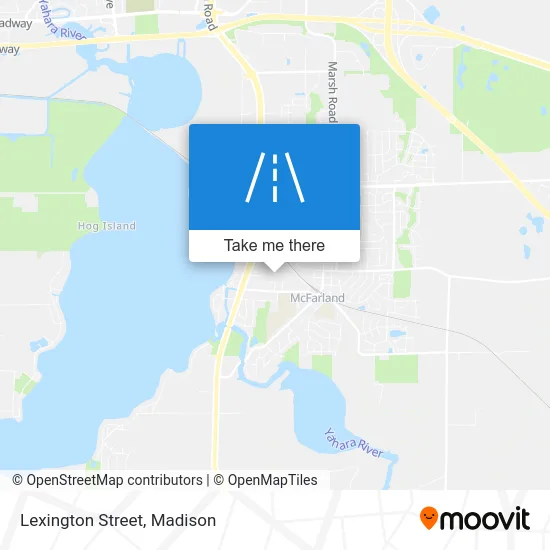 Lexington Street map