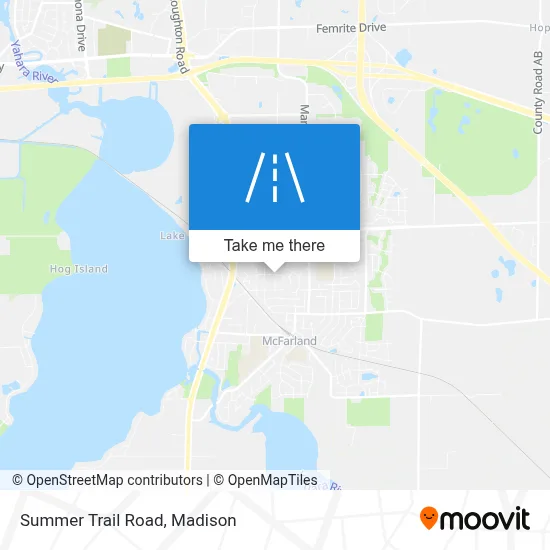 Summer Trail Road map