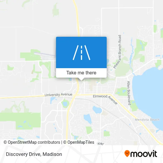 Discovery Drive map