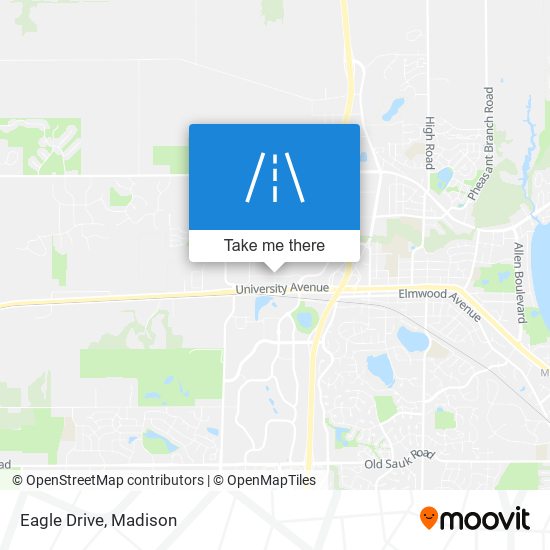 Eagle Drive map