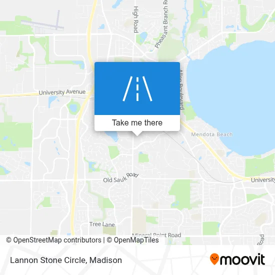 Lannon Stone Circle map