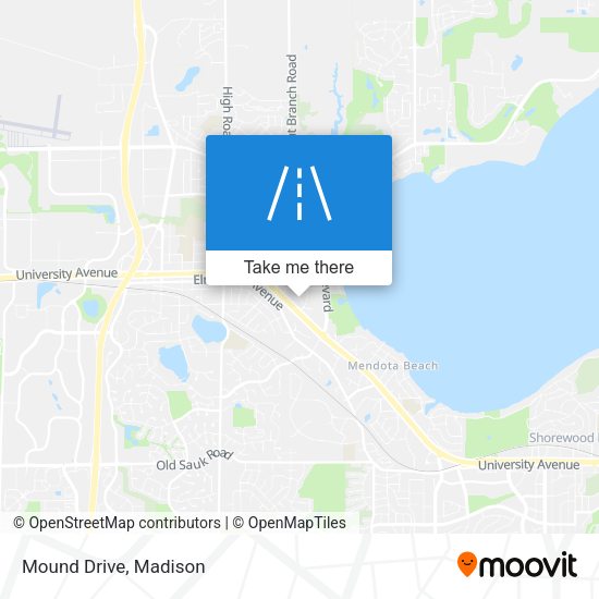 Mapa de Mound Drive