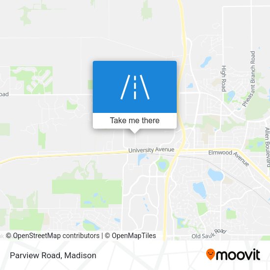 Mapa de Parview Road