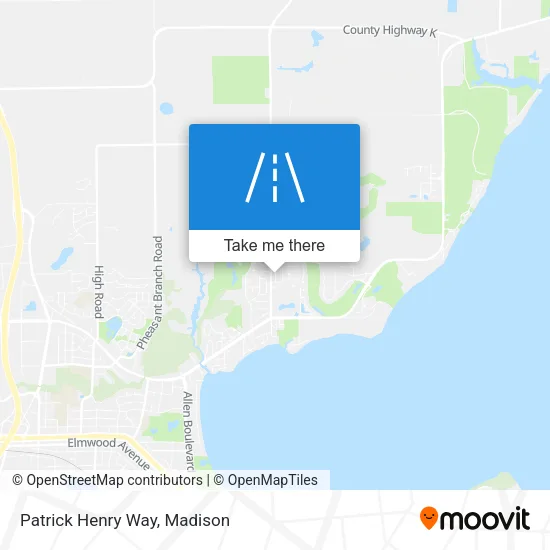 Patrick Henry Way map