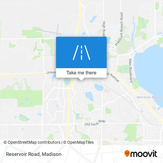 Reservoir Road map